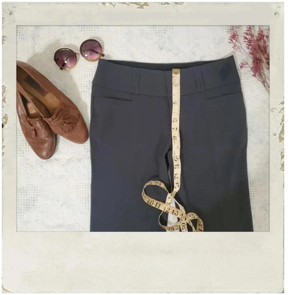 ✨BOGO FREE✨ BCX | Charcoal Grey Straight Leg Trouser Slacks Dress Pants - Picture 4 of 4
